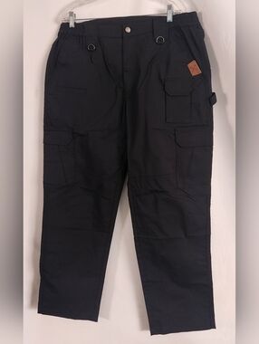 IGOLUMON Men's Black Cargo Utility Pants